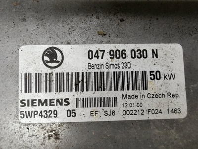 047906030N блок управления двигателя skoda felicia i 1997 all / b / 5