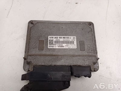 03E906023J Блок управления двигателем Skoda Roomster 1 restailing 2010