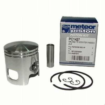 PC1427000 поршень meteor malossi piaggio / peugeot / honda 47 , 00 одно окно
