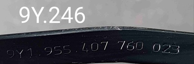 9Y1955407 Щеткодержатель (поводок стеклоочистителя, дворник) Porsche Cayenne III (2017—2023) 2021