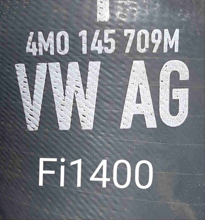 4M0145709M Патрубок интеркулера Audi Q7 4M (2015—2020) 2018 , 4M0145683B, 4M0145737AC