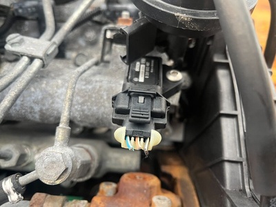 0281002487 Датчик абсолютного давления Opel Astra H 2007