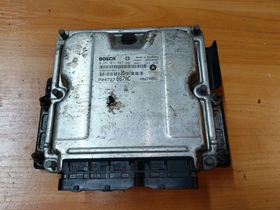 0281011447 Блок управления двигателем Dodge Caravan 4 2003 , TED092401902, P04727667AC, HN7ABO, 040401,1039S05384,48401,1111,0235