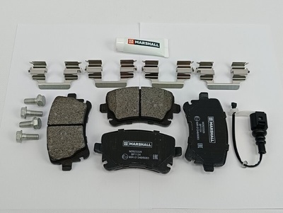 M2623326 Тормозные колодки Volkswagen Transporter T5 , 7E0698451, 7E0698451A, 7E0698451B, 7H0698451, 7H0698451B, JZW698451K