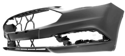 HS7Z17D957APTM форд fusion рестайлинг 17 18 новый бампер передняя без pdc