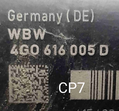 4G0616005D Компрессор пневмоподвески Audi RS6 C7 рестайлинг (2014—2018) 2017