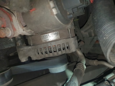 04868430AFVOYAGER генератор 04868430af chrysler voyager iv town and кантри 2005 год 3.3 b 182km