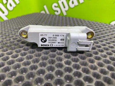 65776906174 Датчик удара Bmw 3-Series E46 1999 , 6577 6906174, 6577 6902054, 6577 9119743, 6577 8372521, 6577 9345358
