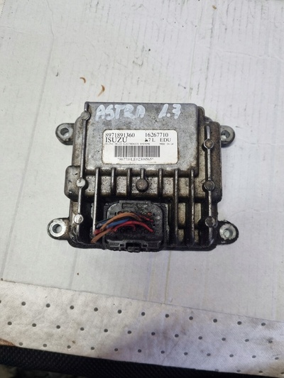 8971891360 opel astra г 1.7 dti блок управления блок насосы инжектора 16267710