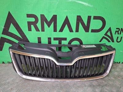 5JA8536689B9 решетка радиатора Skoda Rapid 1 2014-2020 , 5JA853668, 4