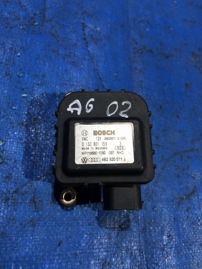 4B2820511J Электропривод заслонки отопителя Audi A6 C5 рестайлинг (2001—2004) 4B2 4B4 C5 2002