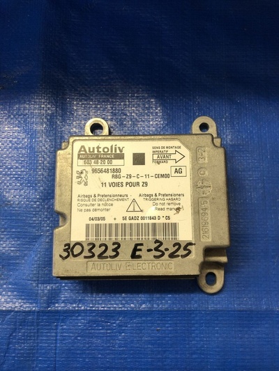 9656481880 Блок управления AIR BAG Peugeot 607 I (2000—2004) 9D 9U 1 поколение 2005
