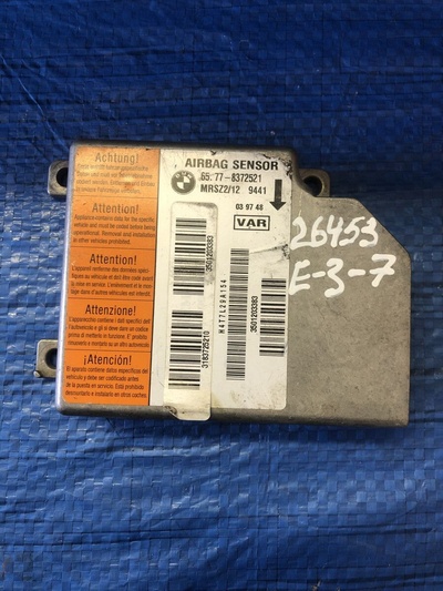 65778372521 Блок управления AIR BAG BMW 5 серия E39 (1995—2000) E39 1998