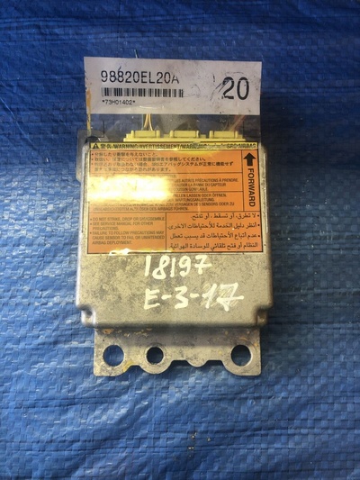 98820EL20A Блок управления AIR BAG Nissan Tiida C11 (2004—2012) 3N1FCAC11UK397097 2007