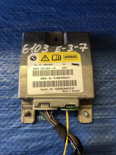 65776957502 Блок управления AIR BAG BMW 5 серия E60/E61 (2002—2007) E60 E60N 2005