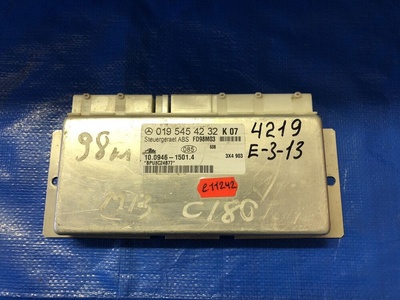 0195454232 Блок управления ABS Mercedes-Benz C-класс W202 рестайлинг (1997—2001) W202 1998