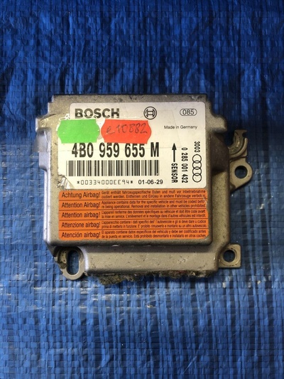 4B0959655M Блок управления AIR BAG Audi A6 C5 (1997—2001) 4B2 4B4 C5 2000