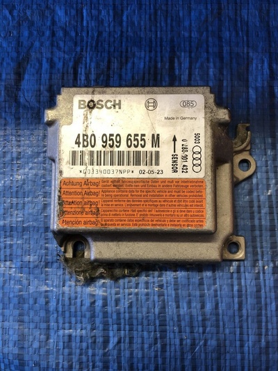 4B0959655M Блок управления AIR BAG Audi A6 C5 рестайлинг (2001—2004) 4B2 4B4 C5 2002