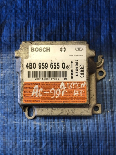 4B0959655G Блок управления AIR BAG Audi A6 C5 (1997—2001) 4B2 4B4 C5