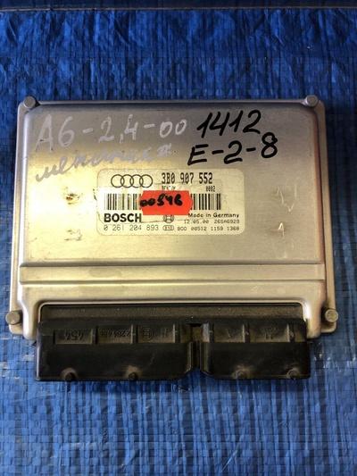 3B0907552 Блок управления двигателем Audi A6 C5 (1997—2001) 4B2 4B4 C5 2000