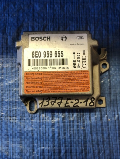 8E0959655 Блок управления AIR BAG Audi A4 B6 (2000—2006) 8E 8E5 8EC 8ED B6 2001