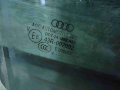 4M0845026B Стекло двери задней правой Audi Q7 4L рестайлинг (2009—2015) 2014
