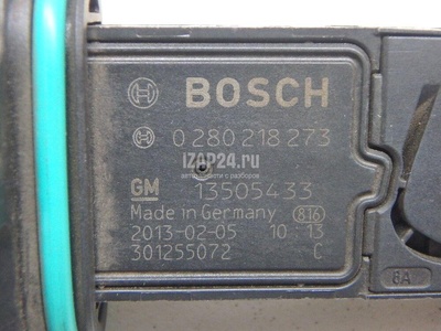 13505433 Расходомер воздуха (массметр) GM Vectra C (2002 - 2008)