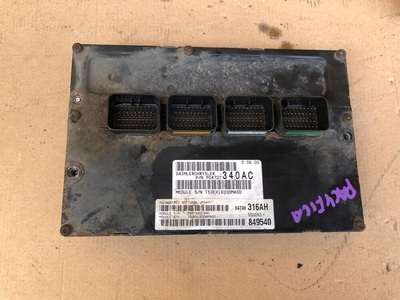 0307 блок управления двигателя chrysler pacifica 03 - 07 3.5 04748316ah