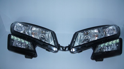 566941015B skoda kodiaq фара левая химчистки h7 с светодиодный