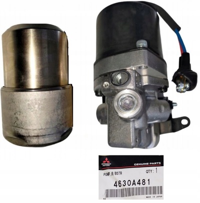 MN102843 2× mitsubishi pajero монтеро насос абс компрессор аккумулятор надува