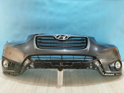 Hyundai санта fe 2 ii рестайлинг бампер решетка передняя передний 09 / 12
