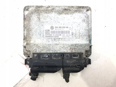 LORK48617973 блок управления двигателя skoda октавия ii 06a906033ha 1.6 102km 04 - 13 блок управления
