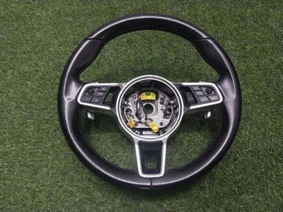 9Y0419091JTA34 руль Porsche Cayenne E3 9Y 2018 , 9Y0419091, 971998540, 971959537Y, 9Y0419091AN, 971959537Y6N3, 971998540GT8, 9Y0419091JT
