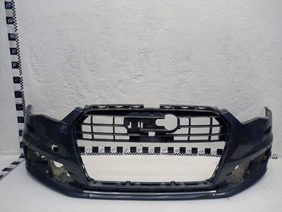 4G0807437S Бампер передний Audi A6 C7 Restail под омыватели и парктроник