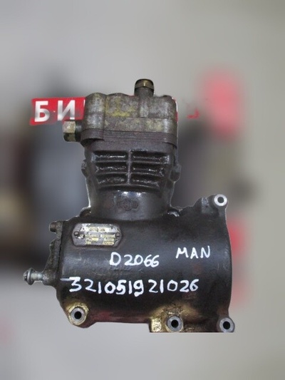 K004489 Компрессор воздушный 1-цилиндровый KNORR-BREMSE D2066 MAN MAN TGX, TGS, TGA , 51541007095