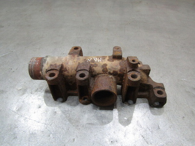 51081013952 Коллектор выпускной (задняя часть) двигателя D2066 MAN MAN TGA, TGS, TGX