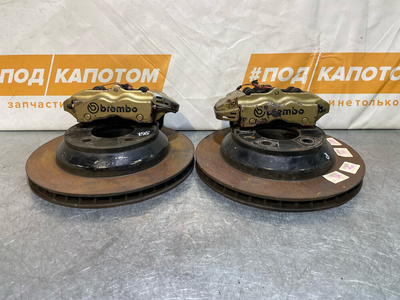 7L8615601C комплект тормозов (диски и суппорта) Audi Q7 4L рест.(2009-2015) 2011 ,7L6615423L,7L6615424L