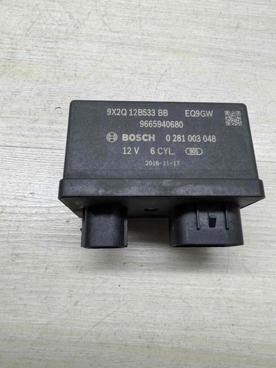 9X2Q12B533BB Реле накала свечей Land Rover Range Rover Sport L320 2012 9X2-Q12B533-BB, C2D2636, LR014309