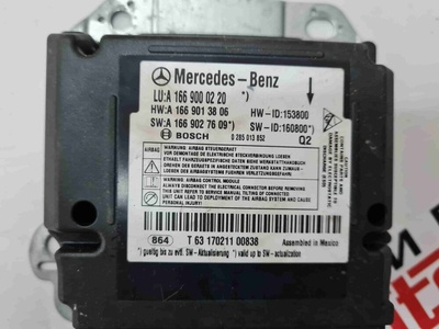 A1669000220 Блок AirBag Mercedes-Benz GLS X166 2017