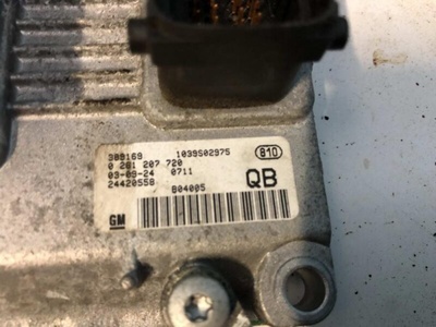 0261207720 Блок управления двигателем OPEL Corsa C 2002