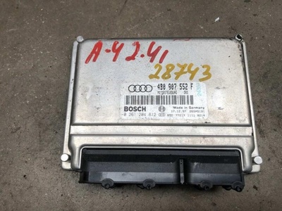 4B0907552F Блок управления двигателем AUDI A4 B5+ 2001 0261204812