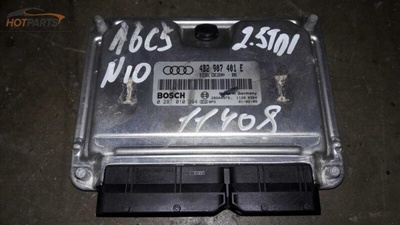 4B2907401E Блок управления двигателем AUDI A6 C5+ 2001 0281010394