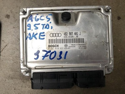 4B2907401J Блок управления двигателем AUDI A6 C5+ 2003 0281010822