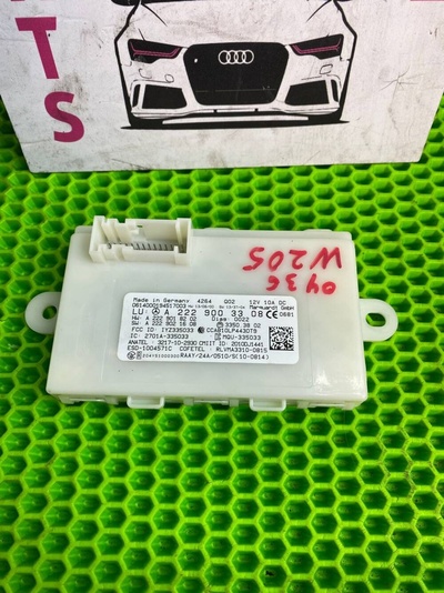 A2229003308 Блок управления Keyless Go на C-Class, S205, W205 Mercedes-Benz C-класс W205/S205/C205/A205 (2014—2018) W205 2016