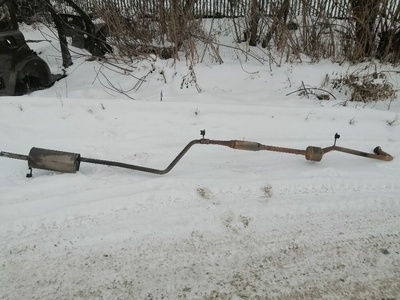 8200916977 Глушитель Renault Logan I (2004—2009) Renault Logan I (2004—2009) 2006 , 6001547676