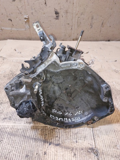 SKRZYNIA 5 BIEGÓW SILNIK кпп fiat stilo 1.6 16v 2001 год 46813576