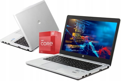 Laptop 14 hp folio 9470m core i5 4gb 256gb ssd windows office новая бат