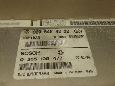 0295454232 Блок управления ESP Mercedes Benz A-Class W168 (1997 - 2004)