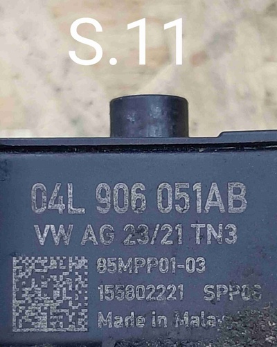 04L906051AB Датчик давления выхлопных газов Audi A4 B9 рестайлинг (2019—2023) 2021