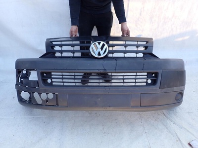 7E0807221 Volkswagen транспортер t5 рестайлинг 09 - 15 бампер передняя передний